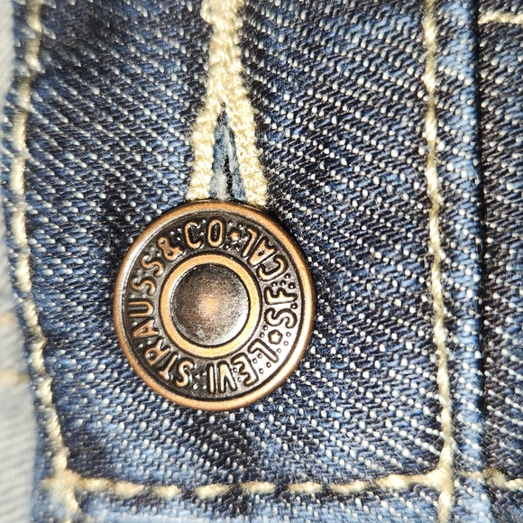 LEVIS 541 MENS JEANS SIZE W36 L30 DARK BLUE DENIM - Picture 8 of 11